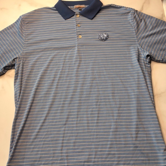 Peter Millar Other - Peter Millar Summer Comfort Striped Polo Pete Dye